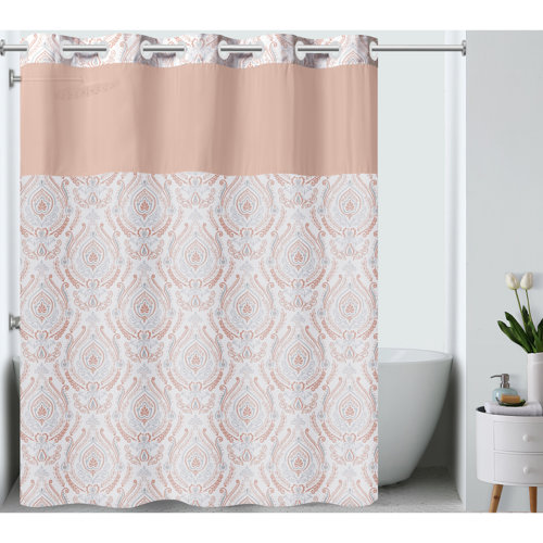 Hookless Damask Shower Curtain Wayfair